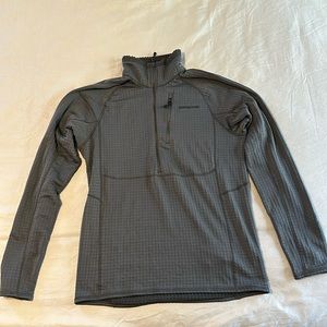Men’s Patagonia R1 1/2 Zip Pullover Grey